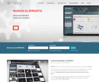 Clipparts.net(ClipParts La banca dati ricambi del mercato automotive) Screenshot