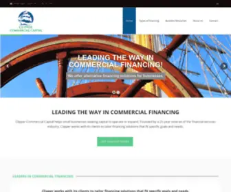 Clippercapital.net(Commercial Finance Solutions) Screenshot