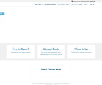 Clippercard.com(Clipper Home) Screenshot