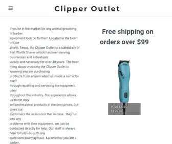 Clipperoutlet.com(Clipper Outlet) Screenshot