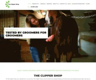 Clippershop.com.au(The Clipper Shop) Screenshot