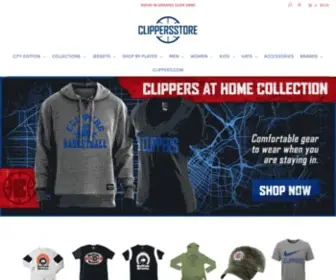 Clippersstore.com(Clippers Store) Screenshot