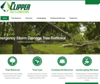 Clippertreeservice.com(Tree Removal Service St) Screenshot