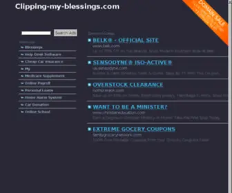 Clipping-MY-Blessings.com(Take Walgreens Listens Survey To Win Cash) Screenshot