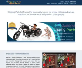 Clippingpathsaffron.com(Clipping path saffron) Screenshot