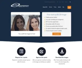 Clippingpathsource.com(Photo Masking) Screenshot