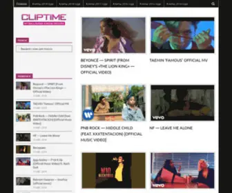 Cliptime.ru(Музыкальные) Screenshot