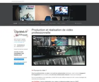 Clipweb.fr(Production Audiovisuelle dans l'Ouest) Screenshot