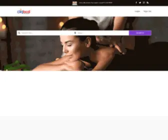 CliqLocal.com(CliqLocal Deals Directory) Screenshot