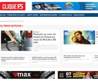Cliquef5.com.br(Demonstração Nextsite) Screenshot