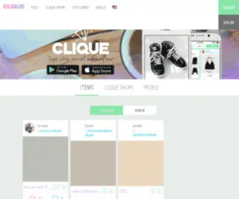 Cliqueshop.com(Cliqueshop) Screenshot