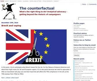Clivebates.com(The counterfactual) Screenshot