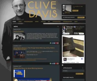 Clivedavis.com(Clive Davis) Screenshot