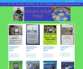 Clivesgoldpage.com(Pages Archive) Screenshot