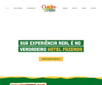 Clivsol.com.br(Cliv Sol Hotel Fazenda) Screenshot