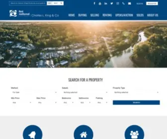 CLK.com.au(First National Real Estate Charles L King & Co) Screenshot
