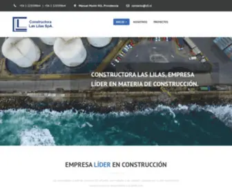 CLL.cl(Constructora Las Lilas) Screenshot