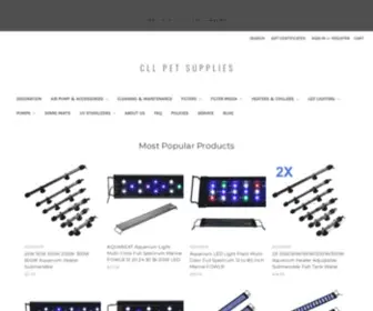 CLlpetsupplies.com(CLL Pet Supplies) Screenshot