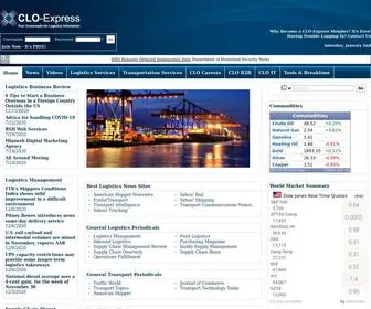 Clo-Express.com(The Best Business Resource Portal for Chief Logistic Officers (CLO)) Screenshot