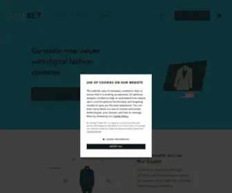 Clo-Set.com(Generate new values with digital fashion contents) Screenshot