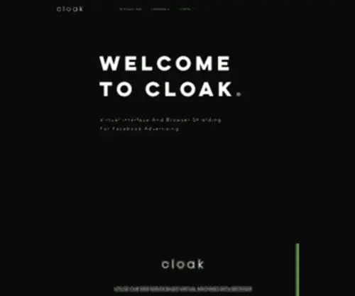 Cloak-You.com(My Site 1) Screenshot