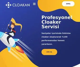 Cloakan.com(Facebook Cloaker) Screenshot