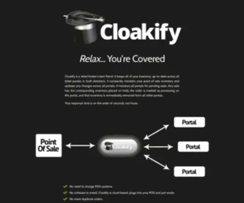 Cloakify.com(Cloakify) Screenshot