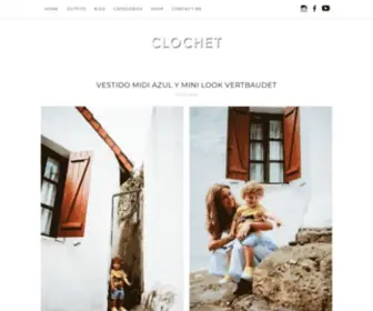 Clochet.com(Blog de moda) Screenshot