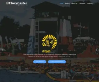 Clockcaster.com(On-Screen Race Data Publisher for timing boating events) Screenshot