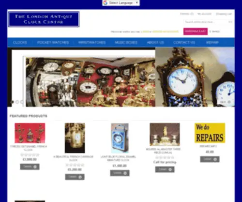 Clockcentre.com(Clockcentre) Screenshot