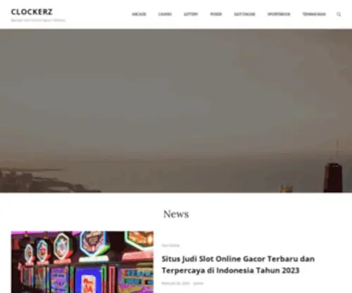 Clockerz.org(SITUS ONLINE TERPERCAYA) Screenshot