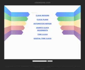 Clocktools.com(Bill Smith) Screenshot