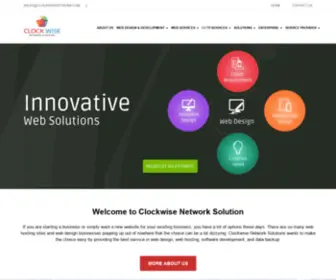 Clockwisenetwork.com(Clockwise Network Solution) Screenshot