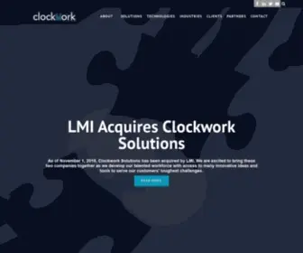 Clockwork-Solutions.com(Clockwork Solutions) Screenshot