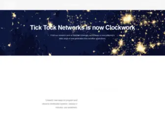 Clockwork.io(It's about time) Screenshot