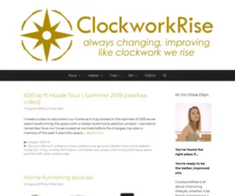 Clockworkrise.com(An honest take on simple) Screenshot