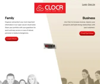 Clocr.com(Estate Planning) Screenshot