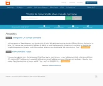 Cloding.ma(Hosting, Cloud, Domain Names & Softwares) Screenshot