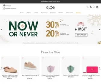 Cloe.com.mx(Tienda en Línea) Screenshot