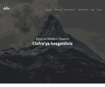 Clofro.com(Clofro Web Tasarım) Screenshot