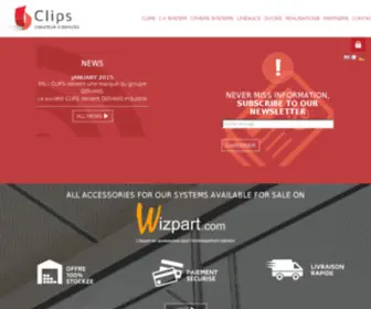 Cloisons-Clips.com(Cloisons Clips) Screenshot