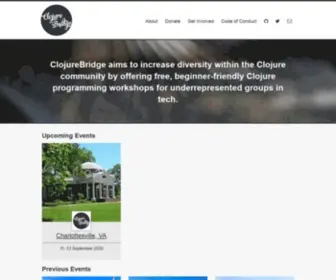 Clojurebridge.org(ClojureBridge aims to inc) Screenshot