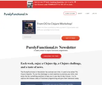 Clojuregazette.com(Clojure Gazette) Screenshot