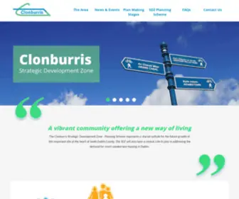 Clonburris.ie(A New Sustainably Built Dublin Neighbourhood) Screenshot