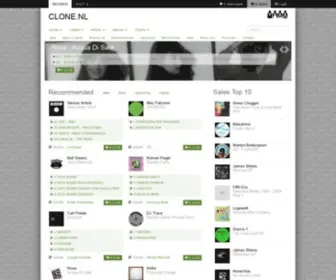 Clone.nl(Clone Records) Screenshot