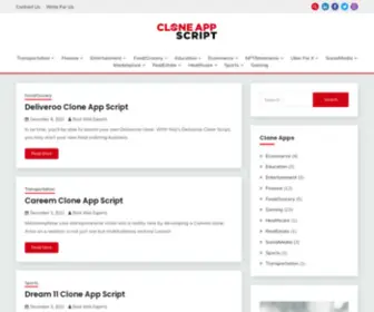 Cloneappscript.com(Clone App Script) Screenshot