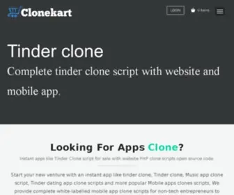 Clonekart.com(The Bridge to Luxury) Screenshot