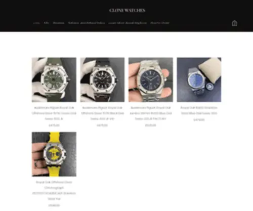 Clonewatches.org(Clone Watches) Screenshot