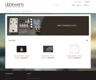 Clonewerk.com(Clonewerk) Screenshot