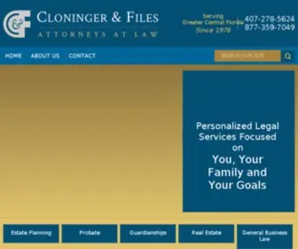 Cloningerfiles.com(十一运夺金网) Screenshot